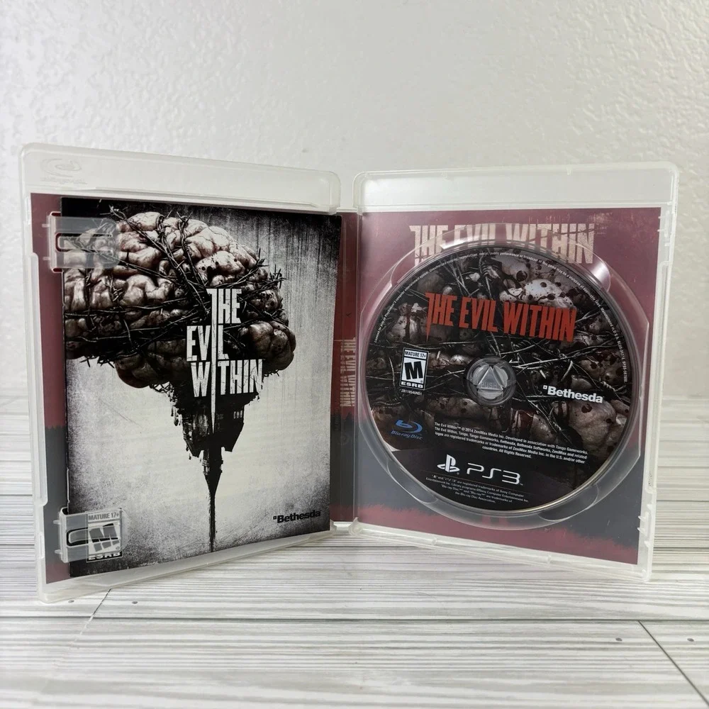 Evil Within (Sony PlayStation 3, 2014) PS3 Game w/ Manual